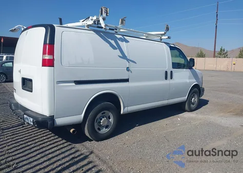 2013 Chevrolet Express 2500 Work Van from USA, damaged, VIN 1GCWGFCA9D1141338